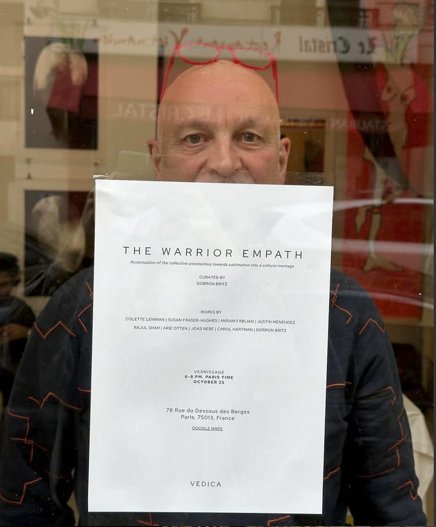 Vedica art exhbition 'The Warrior Empath' Paris